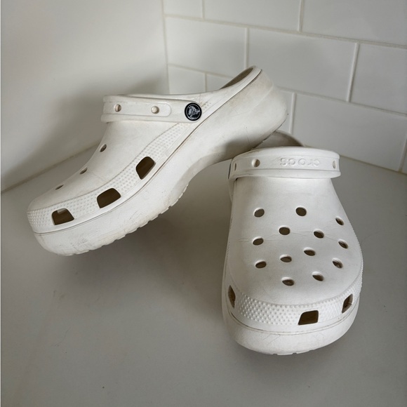 Crocs Platform Clog - White - Picture 2 of 6